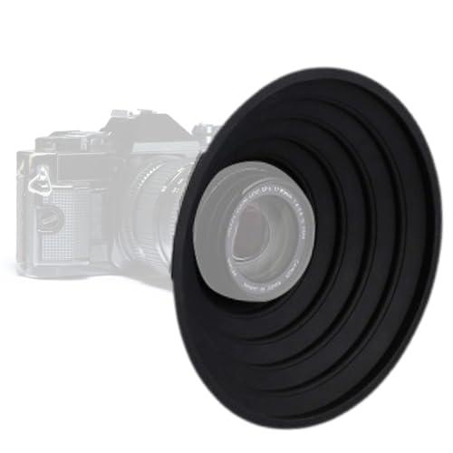 カメラレンズフード レンズフード 夜景撮影 50?70/70-90 カメラ用 レンズフード 反射防止...