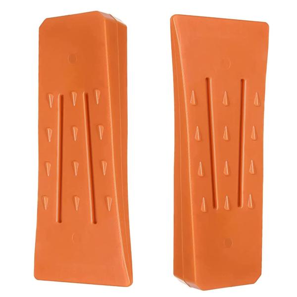 YIBOOOM 伐採用 クサビ 2個セット 薪割り用 くさび クサビ 長約15CM くさびプラスチッ...