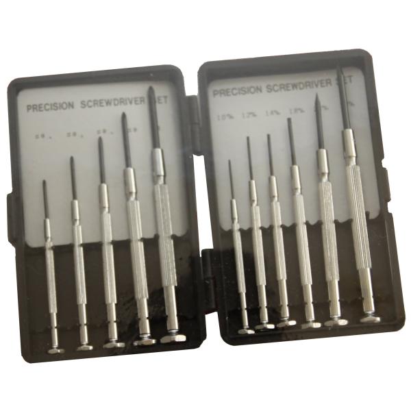 エスコ 11本組+-ドライバーセット精密用 EA552GC