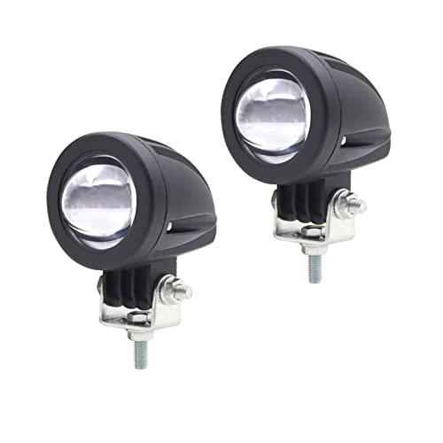 Biqing バイク フォグランプ 10W バイク フォグランプ カットライン IP67防水 バイク...