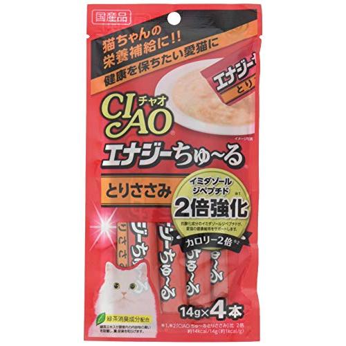 CIAO チャオ エナジーちゅ~る とりささみ 4本 6個セット