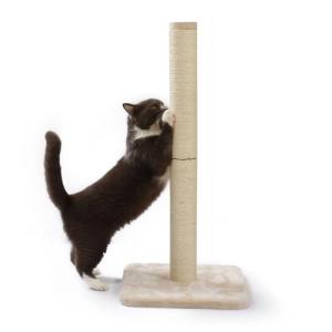 猫壱（necoichi） バリバリつめとぎポール 麻 L本体｜solvertex