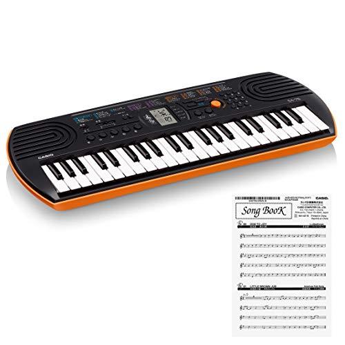 カシオCASIO ミニキーボード Casiotone SA-76 44ミニ鍵盤 100音色内蔵 正確...