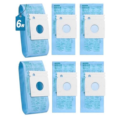 【互換品】 6枚入 掃除機 紙パック 各社共通タイプ パナソニック/三菱/東芝/日立対応 L・M型/...