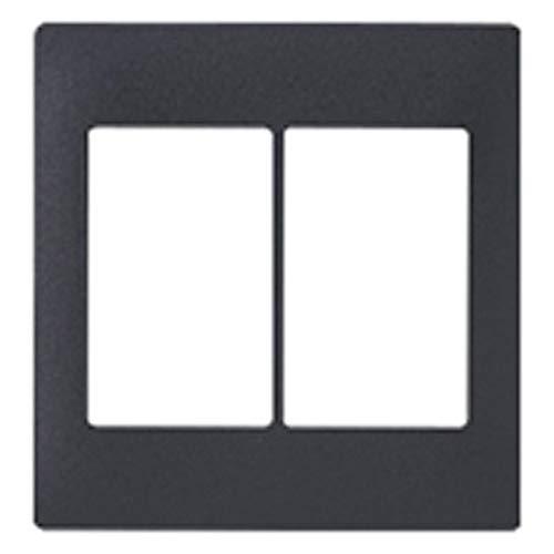 パナソニックPanasonic アドバンスシリーズ スイッチプレート 2連用 マットグレー WTA7...