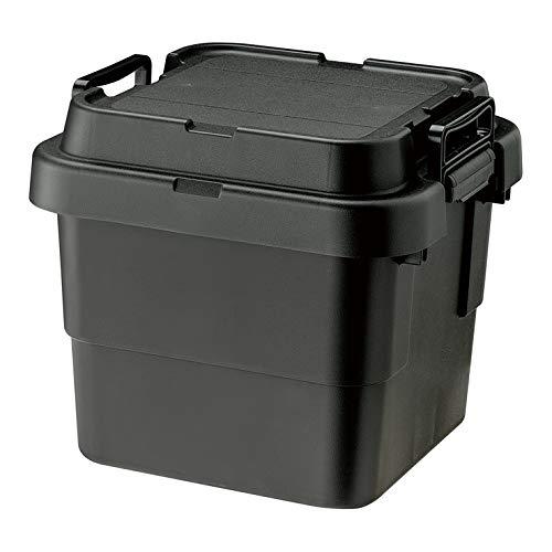 リスRISU 収納ボックス トランクカーゴ 30L ブラック 日本製 TC-30S コンテナ ボック...