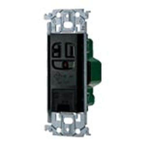 パナソニックPanasonic 15A・20A兼用埋込アースターミナル付接地コンセント 金属枠付 ブ...