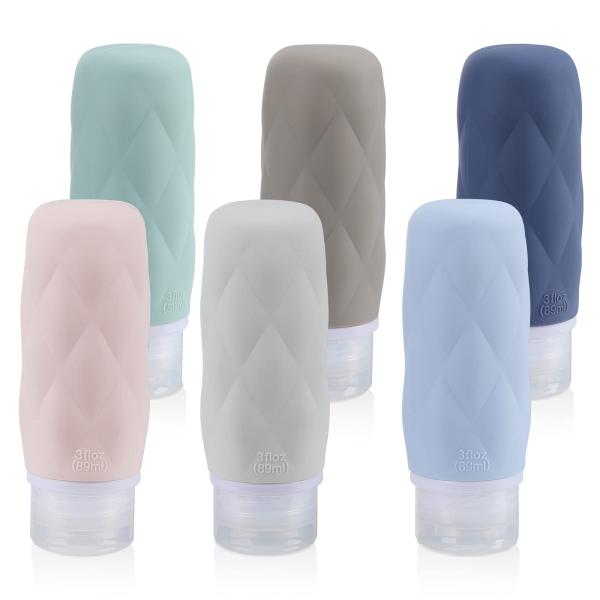 トラベルボトル 2023年新型 旅行用シャンプーボトル トラベルセット液漏れ防止特殊構造 客室乗務員...