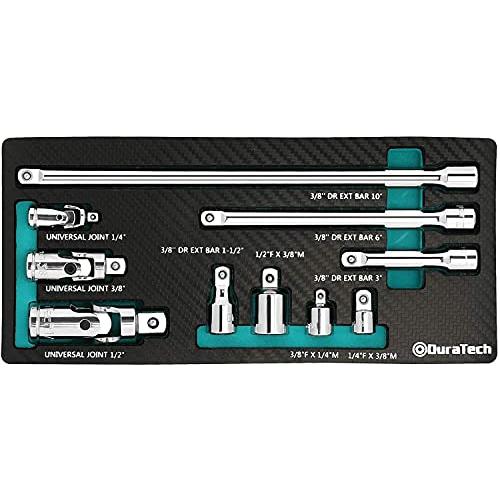 DURATECH ソケットアダプター エクステンションバー ユニバーサルソケット ソケット変換アダプ...