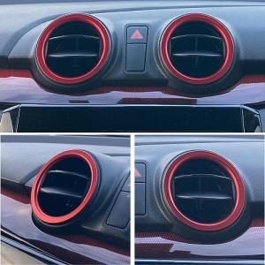 スイフト (T)ホイールアクセント(オレンジ・4枚セット)「スズキ