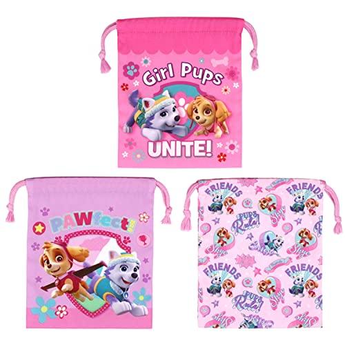 高波クリエイトKoohaCreate 巾着  キャラクター / 小物入れ  3枚セット パウ・パトロ...