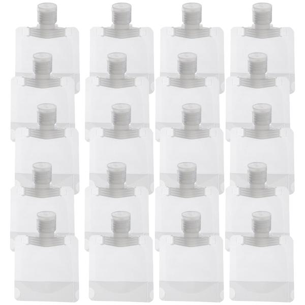 まちの波 パウチ容器 詰め替えボトル トラベルボトル 旅行詰め替え容器 トラベル液体個包装 漏れ防止...