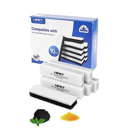 NPET 交換用フィルター 活性炭 イオン交換樹脂 10枚-WF020TP用