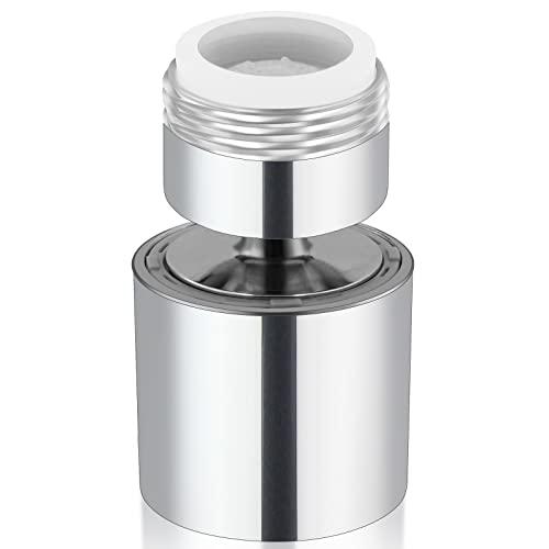 Raonlla 首振り 流し切替シャワー 外ネジ式 キッチン 蛇口シャワー 節水 雄ネジ 24mm