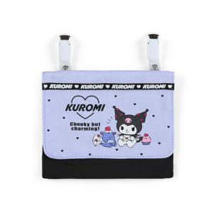 サンリオSANRIO サンリオ ポケットポーチ クロミ クロミちゃん kuromi 11×14×3cm ポケットポーチ キャラクター 98963｜SOLVERTEX
