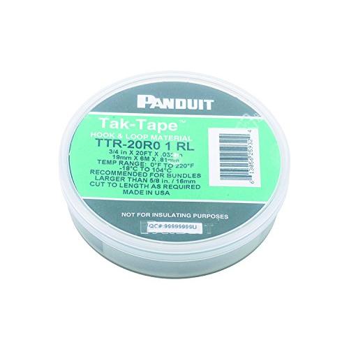 パンドウイットコーポレーションPANDUIT タックテ-プ 長さ6.1m 幅19.1mm 1巻パック...
