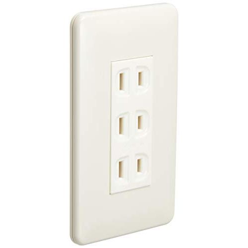 パナソニックPanasonic フルカラー埋込トリプルコンセント モダンプレート付 ミルキーホワイト...