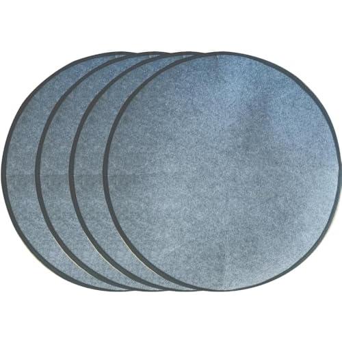 Freell フェルトパッド 4枚セットタイヤカバー保管 タイヤゴムの老化 ホイールのキズやほこりを...