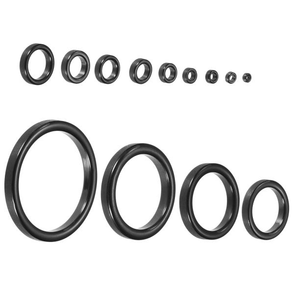 PATIKIL 1-24.3 mm 釣り竿修理キット 28個 セラミックガイドリング 海水 淡水釣り...