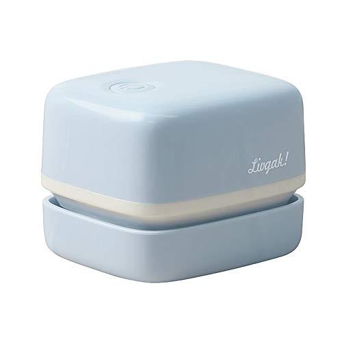 ソニック 卓上クリーナー リビガク スージーコロン 乾電池式 ブルー LV-4641-B