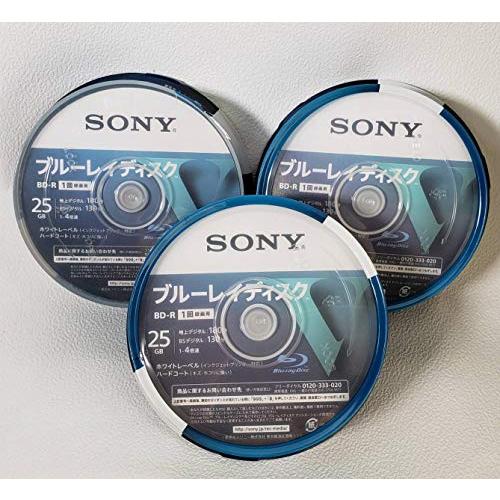 ソニー ブルーレイディスク R4倍速1層 Vシリーズ 25BNR1VLPS4 25枚入 ×3点セット...