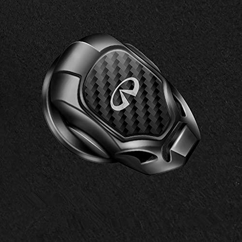 （MHNETY）エンジンプッシュボタン カバー インフィニティに適し車のスタートストップボタンスイッ...