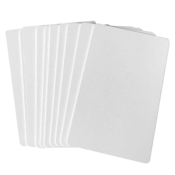 LIKENNY プラスチックカード PVCカード 硬質ケース 白 無地 カード インクジェットプリン...