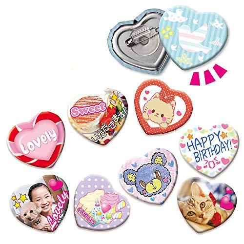 バンダイBANDAI Canバッチgood ハートバッチ 素材セット 対象年齢6歳以上