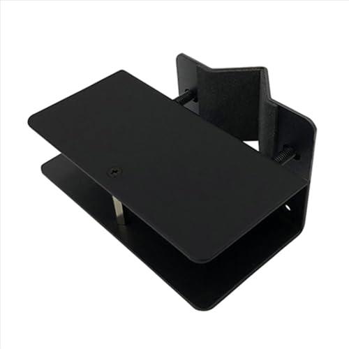 長尾製作所 マイクアームをモニター背面やモニターアームに設置ができるポール固定 クランプテーブル 動...