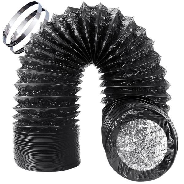 Okryain ダクトホース 75mm-200mm フレキシブルダクト 蛇腹排気ダクト 換気用アルミ...