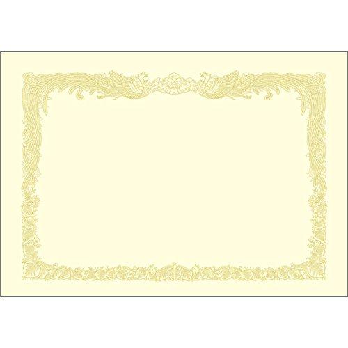 ササガワSasagawa 賞状用紙 タカ印 OA対応 縦書き用 クリーム A4 100枚 10-11...