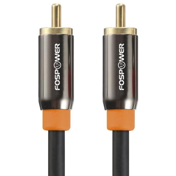 FosPower RCA スピーカーケーブル サブウーファー コアキシャルケーブル 同軸デジタル オ...