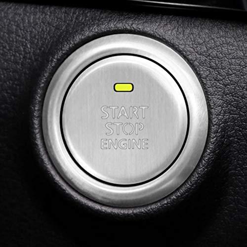 SHANGRI-LA マツダ3 Mazda3 CX-30 アルミ製 エンジン スタート ボタン カバ...