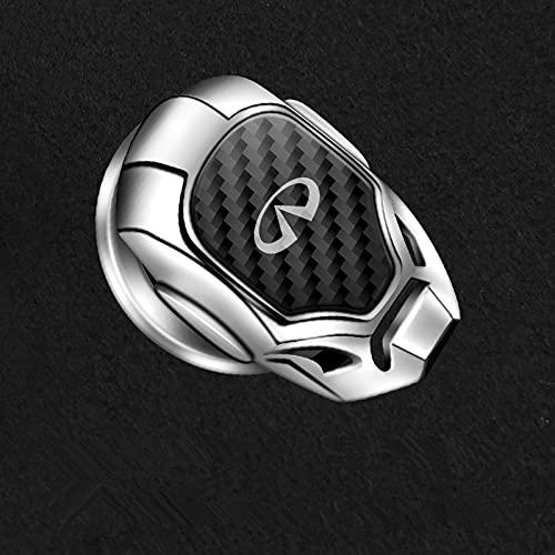 エンジンプッシュボタン カバー インフィニティに適し車のスタートストップボタンスイッチ装飾カバー ス...