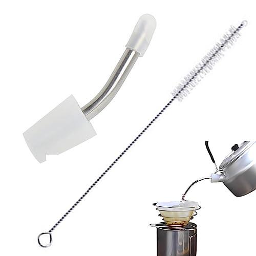 HIROMARE スキッター コーヒー ドリップ 器具 注ぎ口 山ケトル そそぐ ノズル ケトル キ...