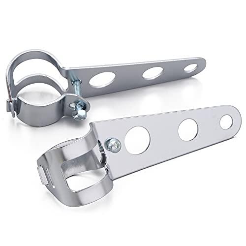 デイトナDaytona バイク用 ヘッドライトステー フォーククランプ φ30-39mm スチール製...