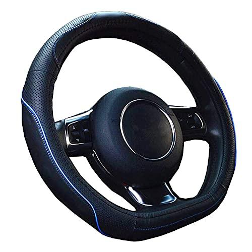 ZATOOTO ハンドルカバー sサイズ 軽自動車 Ｄ型 高級 本革 かっこいい 汚れ・滑りにくい ...