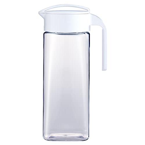 アスベル ポット スクリューロック ビオD-211 衛生的 2.1L 白 注ぎやすい A8041