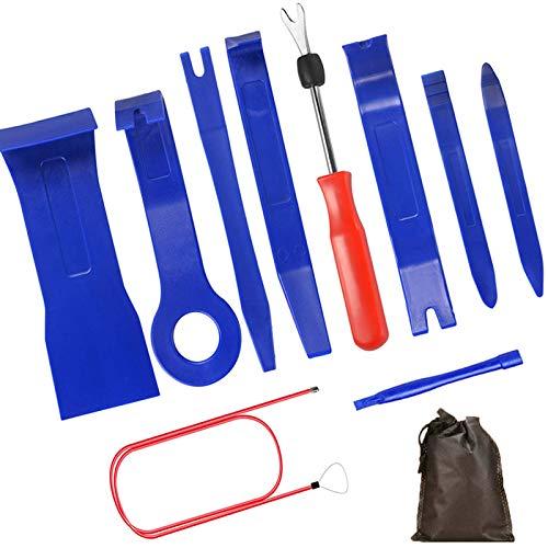 RITYHOFT 内装剥がし 内張り剥がし パネルはがし 脱着工具 クリップクランプツール 10点セ...