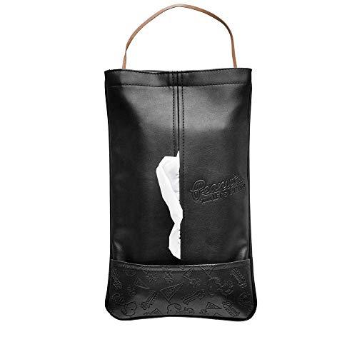 ボンフォーム BONFORM ティッシュカバー スヌーピーチア2 ブラック 35×21cm 7259...