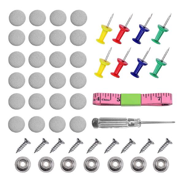 MOMOIRO SAMURAI 自動車 ルーフヘッドライナー 修理ボタン 天井補修 120個セット