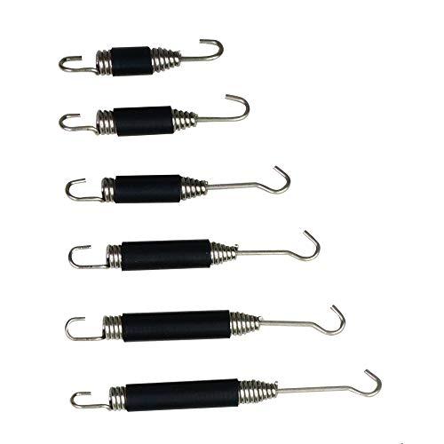 南海部品NANKAI ナンカイ 汎用マフラースプリング 120mm 防振ラバー付 SP121