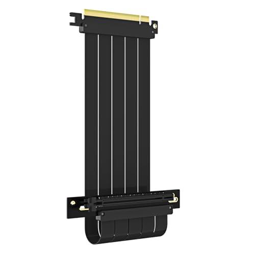 【互換品】 GLOTRENDS 300mm PCIe 4.0 X16ライザケーブル 垂直90度 GP...