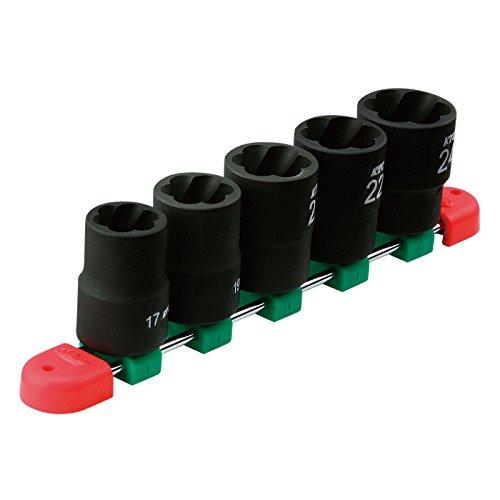 京都機械工具KTC ツイストソケットセット TB4TW05 差込角:12.7mm 5個組 1セット