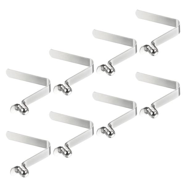 PATIKIL 8.3x7mm カヤックパドルスナップ 8個入り ポールプッシュボタン スプリングク...