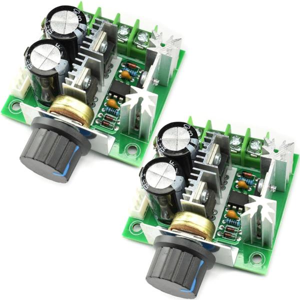 ZuoMei PWM 10A 400W DC モーター 速度 コントローラー モジュール DC直流調...