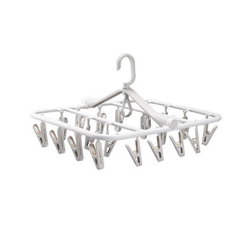 物干し スタンド 折りたたみ式マルチクリッ 室内外両用 靴下干し 家庭用防風 洗濯ピンチ ランドリー...