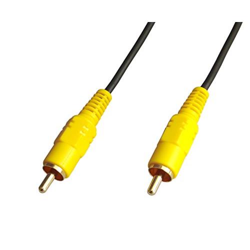 RCA ピンケーブル 3m 極細 ビデオケーブル 1ピン オス - 1ピン オス 3m 17C-2V...