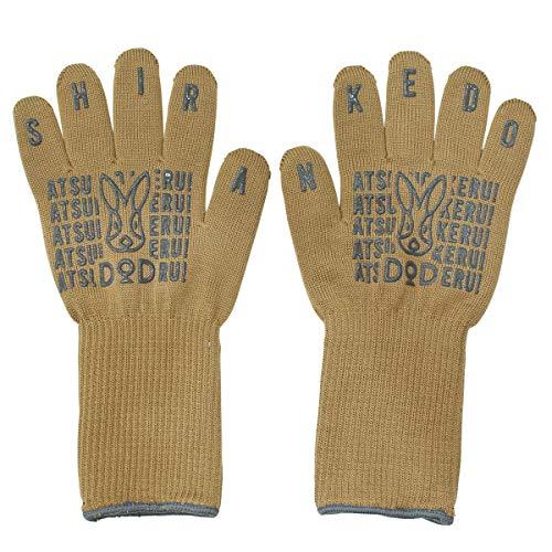 DODディーオーディー アツイノイケルシランケド タンカラー 耐熱グローブ BBQ 焚き火 アラミド...