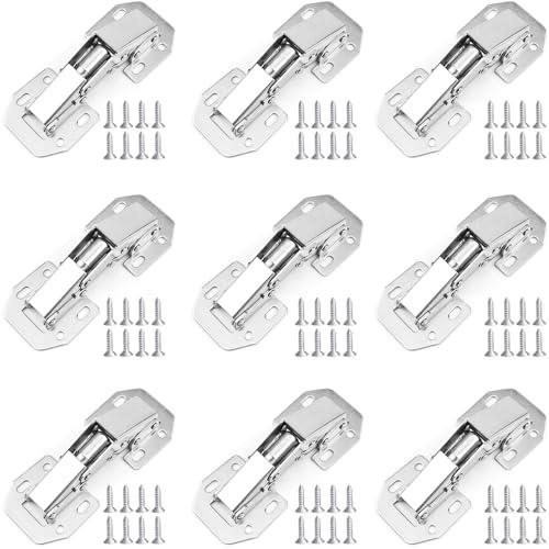 蝶番 スライド丁番 隠れヒンジ ステンレス製丁番 補修固定用 建築部品 ドアヒンジ キャビネットヒン...